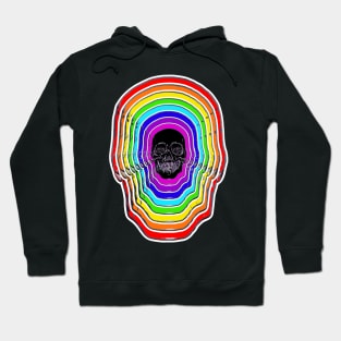 Rainbow Skulls, Best Seller Rainbow Skulls, Concentric Rainbow Skulls, Champion of Skulls, Colorful Skull, Skull in Section, Aureole Skull, Anime Skull, Funny Skull, Music Skull, Marvel Skull, Pride Month Skull, LGBT Skull, Pride Flag with the Skull Hoodie